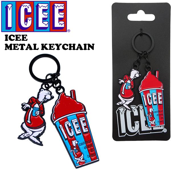 ICEE メタルキーチェーン 【アイシー】W30/D3/60mm フローズン 氷