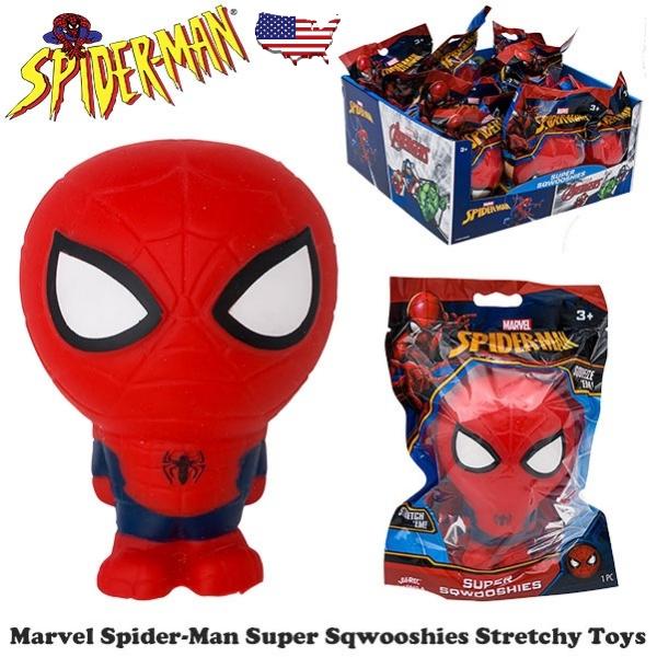 MARVEL スパイダーマン スクイーズ おもちゃ グッズ ストレス解消 癒し ストレス発散 減圧 スクイーズ玩具 ぷにぷに 握る ストレスボール アメリカン雑貨