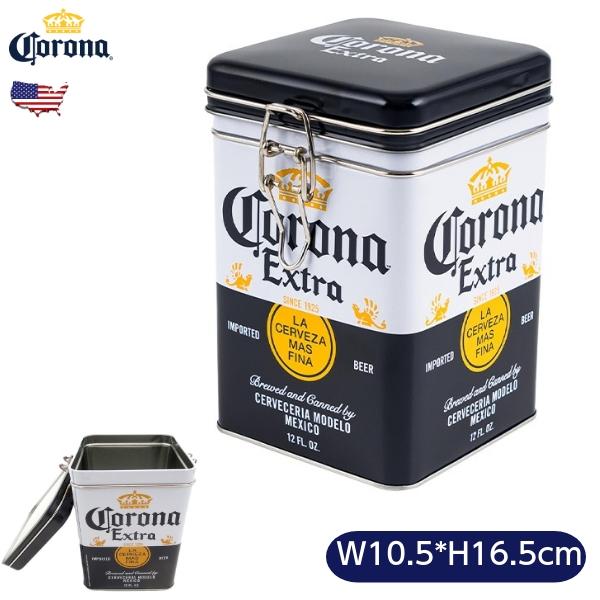 コロナビール 保存容器 キャニスター缶 四角コロナ ビール グッズ