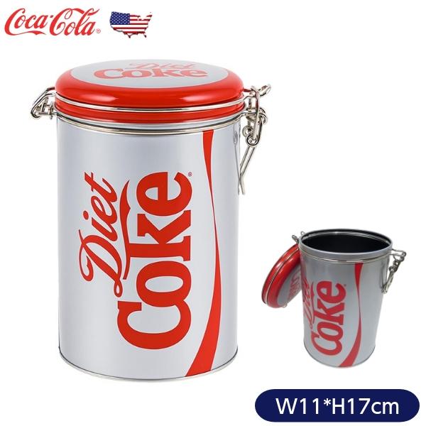 Coca Cola（コカコーラ） ダイエット キャニスター 缶 丸 密閉 缶