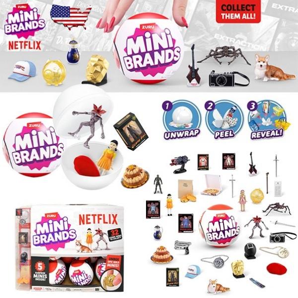 mini brands netflix ミニブランズ 楽天市場】【ZURU】 Mini Brands NETFLIX ミニブランズ ネット