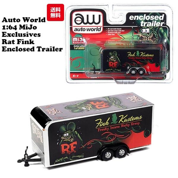 RAT FINK（ラットフィンク） ミニカー 1/64 トレーラー ダイキャスト