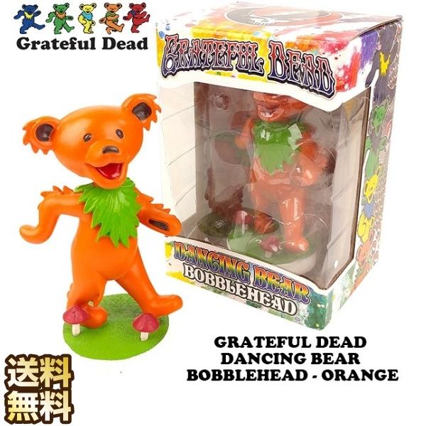 Grateful Dead（グレイトフル・デッド） ベアフィギュア オレンジ