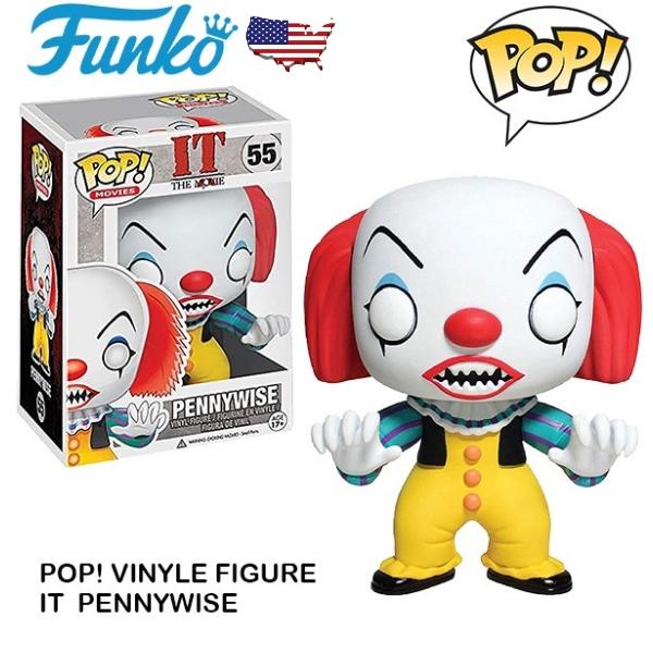 Funko イット ペニーワイズ フィギュア ファンコ pop 人形 FUNKO POP