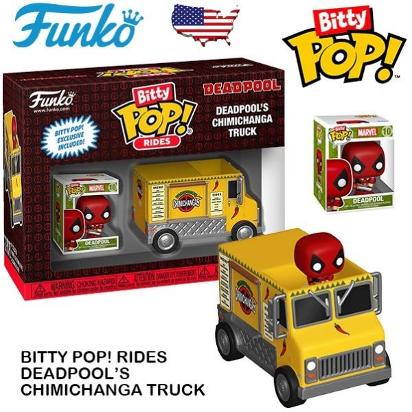 funko POP デッドプール　ウィズ　チミチャンガ　セブンイレブン限定 Funko デッドプール フィギュア ミニサイズ キャラクター FUNKO Bitty