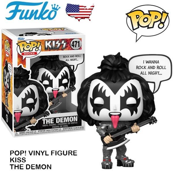 Funko POP! Rocks SU-L フィギュア 未開封 Funko ファンコポップ Kiss THE DEMON フィギュア アメトイ FUNKO POP