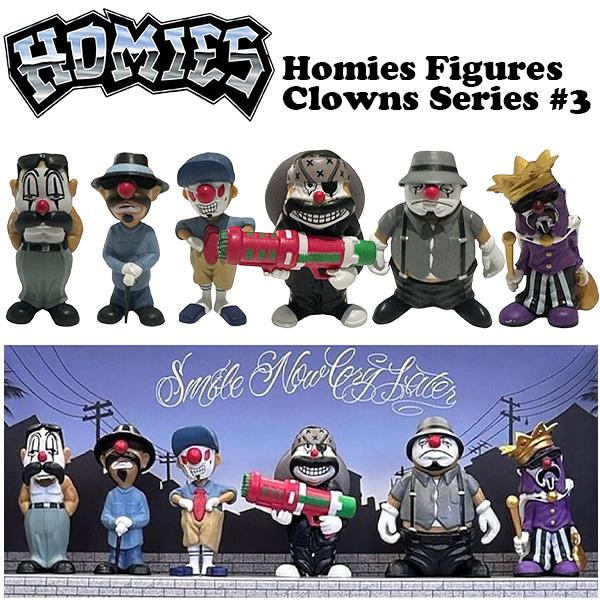 HOMIES ホーミーズ Clowns ピエロ フィギュア Series 3 25体 アソート