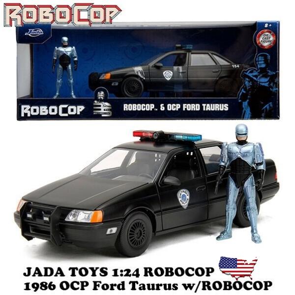 Jada ロボコップ ミニカー 1/24 フィギュア 付き アメ車