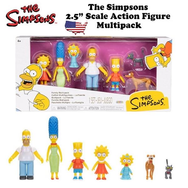 【レア】シンプソンズ フィギュア　セット The Simpsons シンプソンズ フィギュア 7体セット 2.5インチ