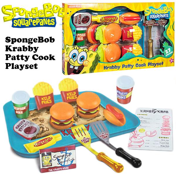 スポンジボブ おもちゃ Krabby Patty カーニバーガー プレイ スポンジボブ おもちゃ Krabby Patty カーニバーガー プレイ