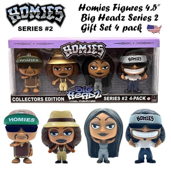 HOMIES ホーミーズ BIG HEADZ フィギュア 4体セット シリーズ2