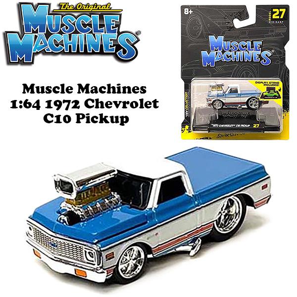 マイスト マッスルマシン ミニカー 1/64 シボレー ピックアップ