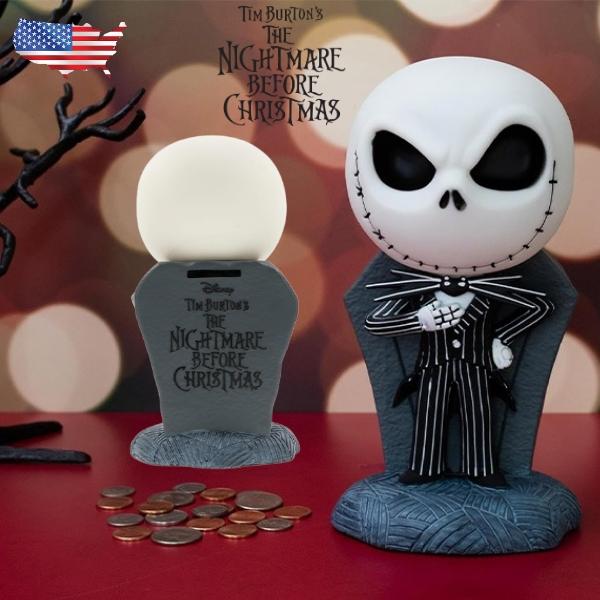 ディズニー　ジャック・スケリントン フィギュア 激レア 海外限定 Disney（ディズニー） ジャック スケリントン フィギュア バンク