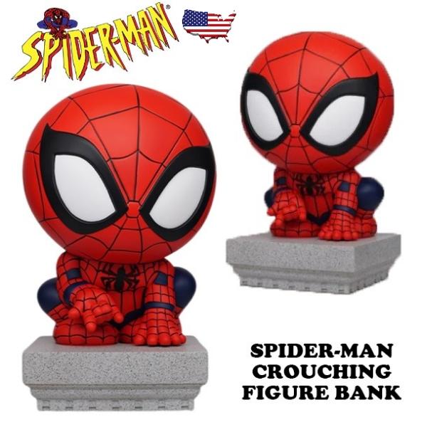 スパイダーマンコインバンクフィギュア 楽天市場】スパイダーマン フィギュア バンク マーベル 貯金箱