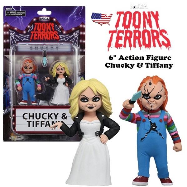 NECA チャッキー＆ティファニー 6インチ アクション フィギュア