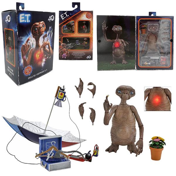 NECA E.T. 7inch アクションフィギュア デラックス with LED NECA E.T. 7inch アクションフィギュア デラックス with LED