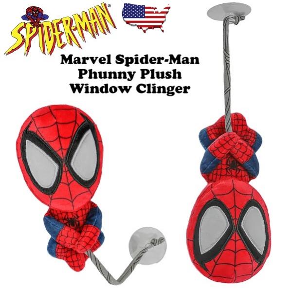 MARVEL（マーベル） スパイダーマン ぬいぐるみ 吸盤付き