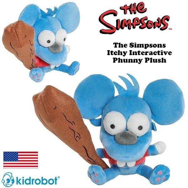Kidrobot（キッドロボット） シンプソンズ ぬいぐるみ イッチー