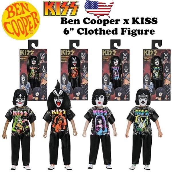 NECA（ネカ） NECA KISS 6インチ アクションフィギュア 4種セット ベン