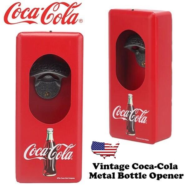 Coca Cola（コカコーラ） グッズ 栓抜き ヴィンテージ メタル ボトル