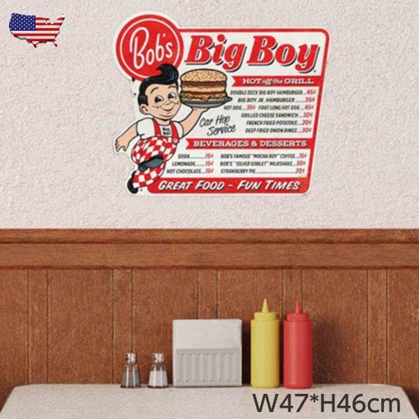 ビッグボーイ ブリキ看板 アメリカン 大型 アメリカン雑貨 レトロ BIG
