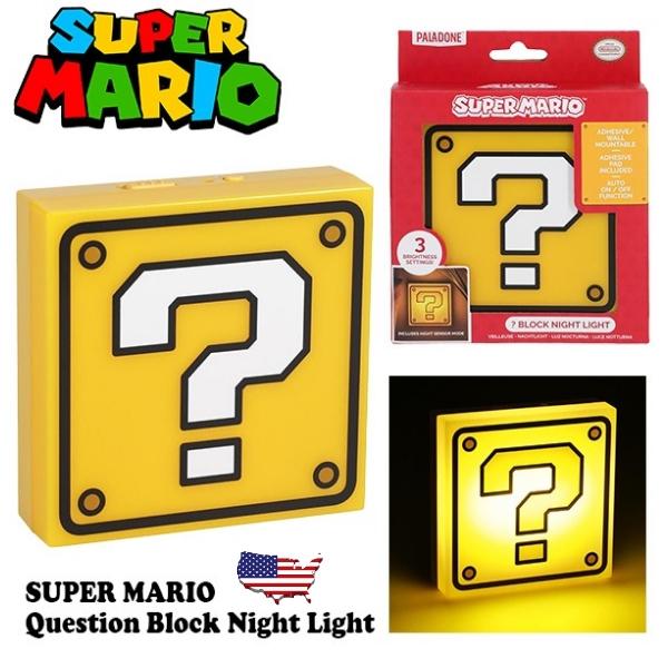 PALADONE スーパーマリオ クエスチョン ブロック ナイトライト