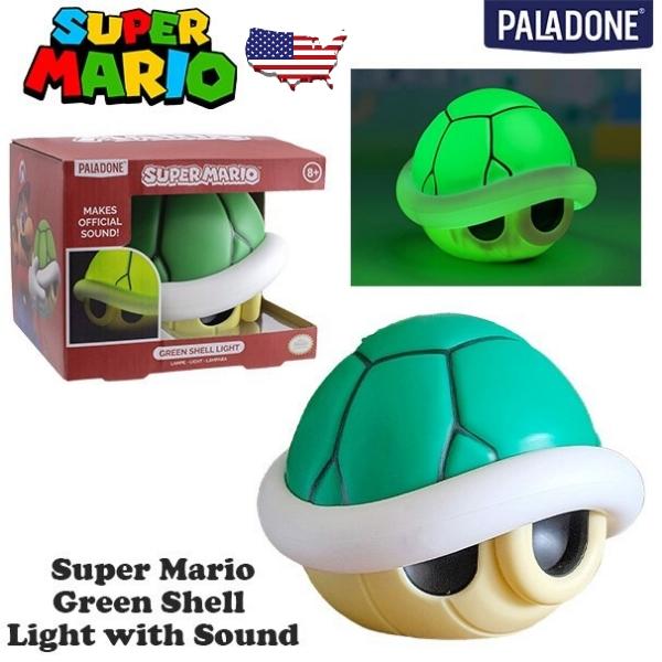 スーパーマリオ グリーンシェル ライト サウンド付き マリオカート 任天堂 グッズ インテリア PALADONE 音が鳴る キャラクター 子供部屋 アメリカン雑貨 爆買