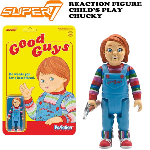 ReAction チャイルド・プレイ チャンキー フィギュア SUPER 7 スーパー7 チャッキー リアクションフィギュア 約H70mm