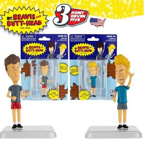 ビーバス＆バットヘッド フィギュア 3.75インチ 2個セット