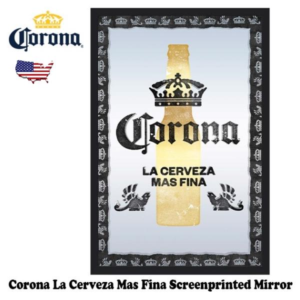 コロナビール パブミラー コロナビールグッズ アメリカン雑貨 鏡 