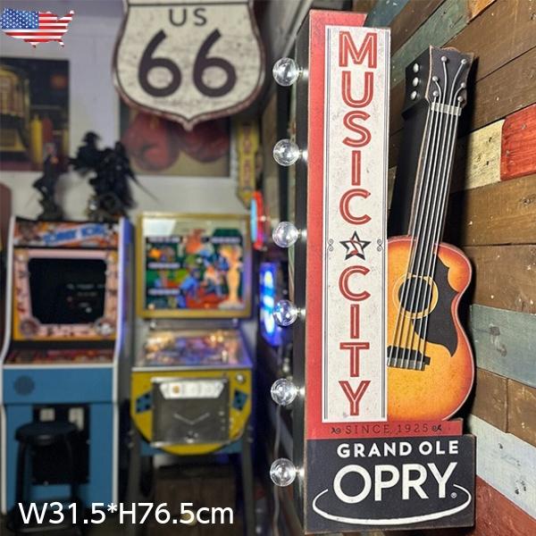 グランドオールオプリ 電飾看板 大型 壁掛け照明 ガレージ マーキー