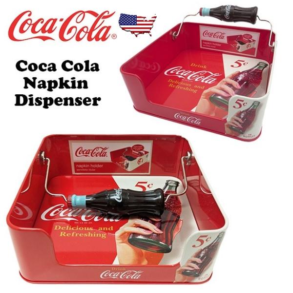 Coca Cola（コカコーラ） ナプキン ディスペンサー Ver.4 紙ナプキン