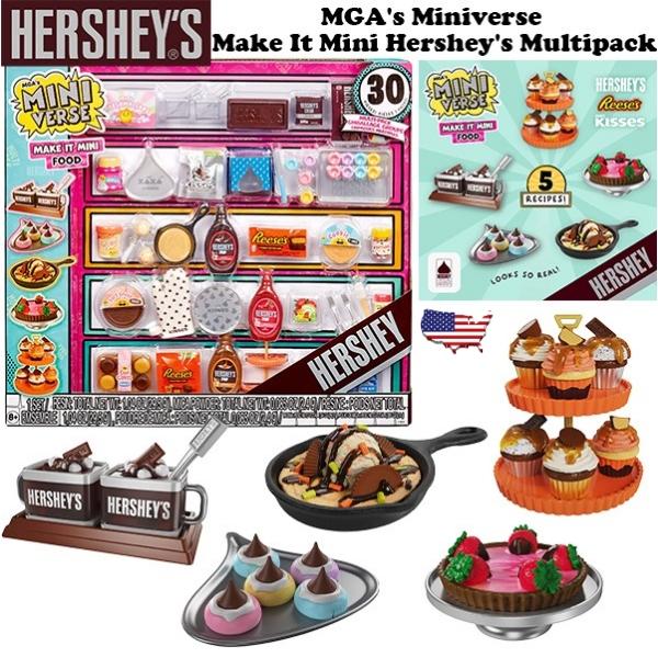 ミニチュア キット ハーシーブランド チョコレート 30個入り 食べ物