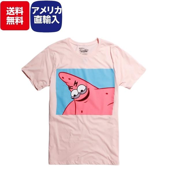 送料無料 メンズ半袖tシャツ Tシャツ スポンジボブパトリック ピンク 100 コットン アメリカンサイズ M L アメカジ カジュアル キャラクター ビックサイズ T492 Fun Funny 通販 Yahoo ショッピング