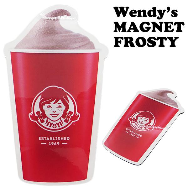 アメリカ製 Wendy's ウェンディーズ マグネット フロスティ 冷蔵庫