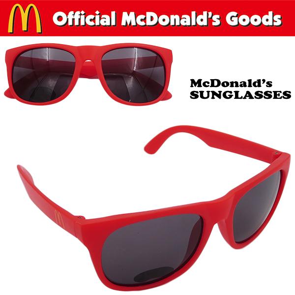 McDonald's SUNGLASSES 【マクドナルド サングラス】レッド