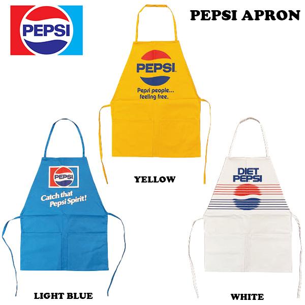 ペプシ エプロン PEPSI APRON 綿100 メンズ 男性用 大人用