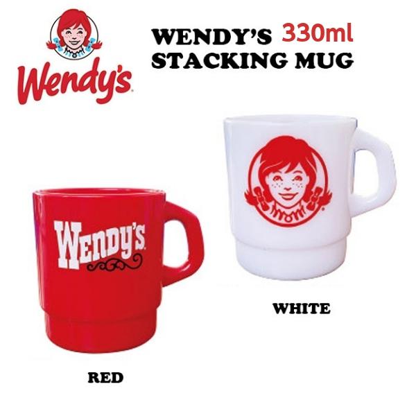 ウェンディーズ WENDY'S スタッキング マグカップ プラスチック 割れ