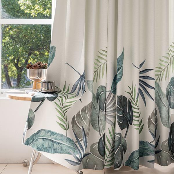 ma】Francfrancの花柄カーテン3セット ma】Francfrancの花柄カーテン3