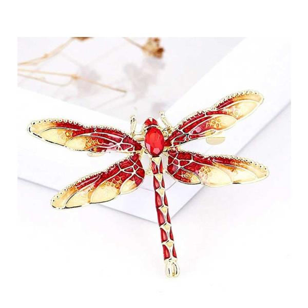 ブローチ 勝ち虫トンボブローチ 着物や浴衣のワンポイントアクセ