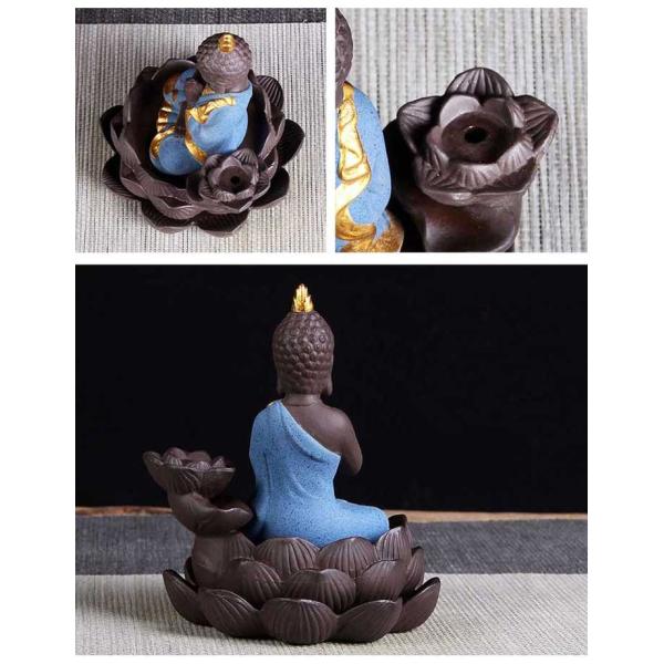 倒流香用 蓮の花 仏陀 ブッダ 瞑想仏陀 エネルギーワーク 幻想的