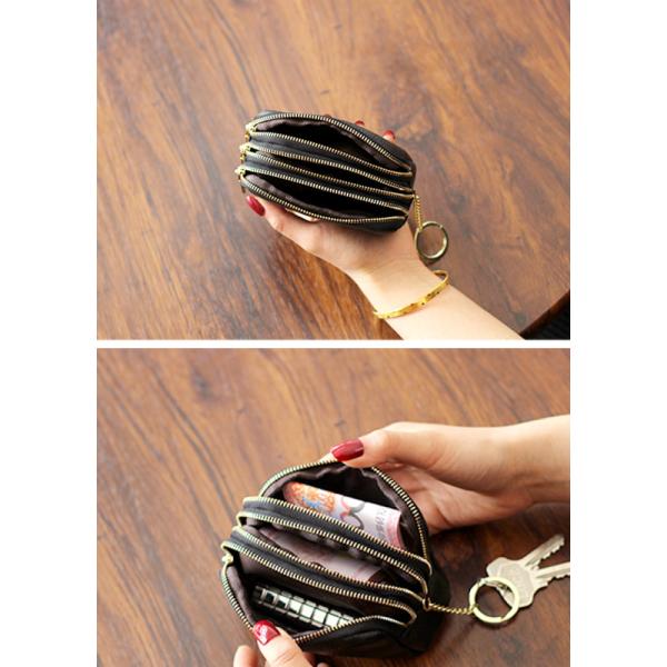 小銭入れ コインケース レザー 本革コインケース 牛革 ソフトレザー 多