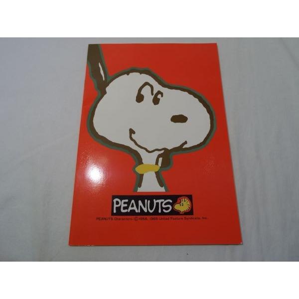 文房具[PEANUTS B5大学ノート（朱色） （C）1958，1965 United Feature
