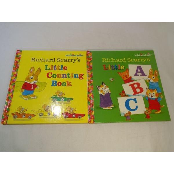 リチャード・スキャリー 知育絵本2冊セット Little ABC／Little 