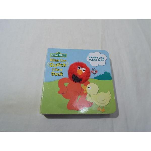 仕掛絵本[セサミストリート Elmo Can ”Quack” Like a Duck] 洋書 英語