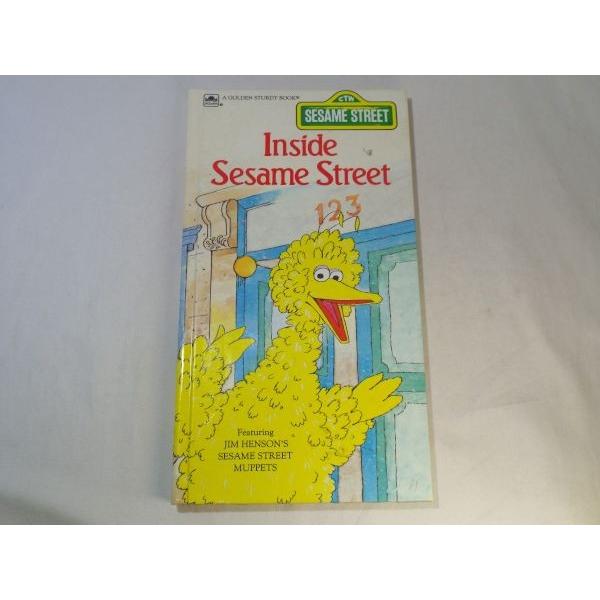 絵本[セサミストリート Inside Sesame Street] 洋書 英語絵本 1980年代
