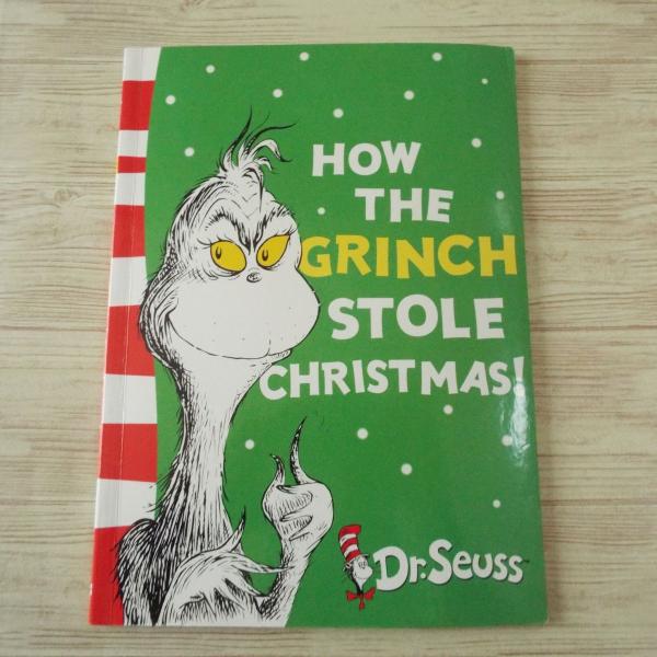 【CD有り】ドクター・スース　幼児英語教育　インテリア洋書クリスマスグリンチ