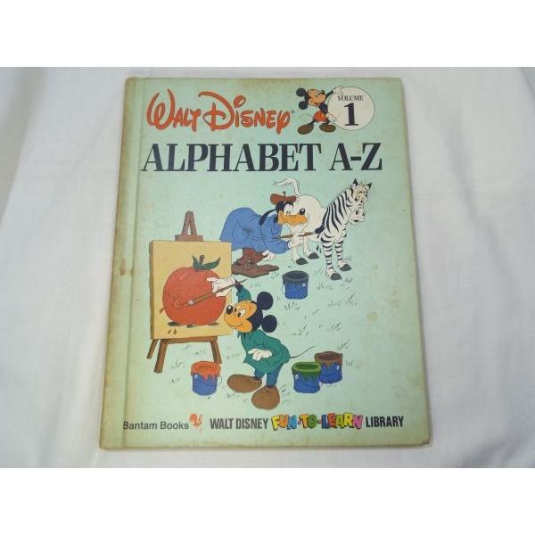 ディズニー Walt Disney ALPHABET A-Z 1 BANTAM BOOKS : FUNFUN