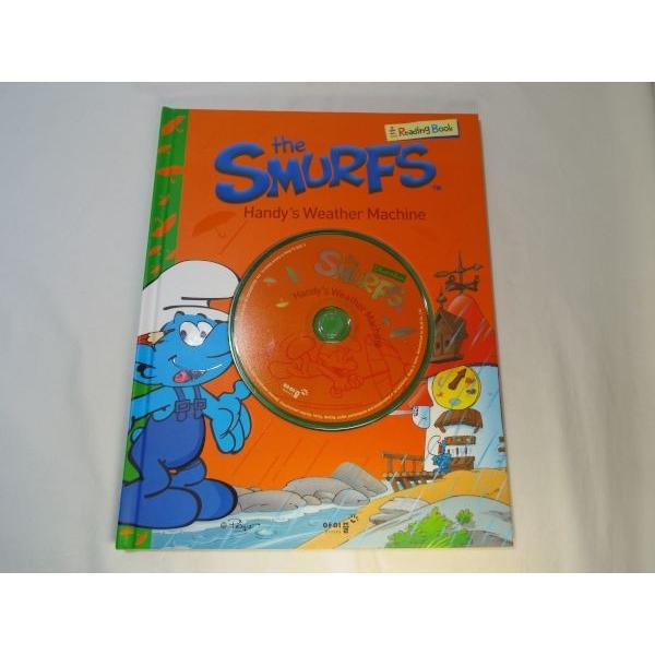絵本[スマーフ（韓国版） ReadingBook4 the SMURFS Handy's Weather