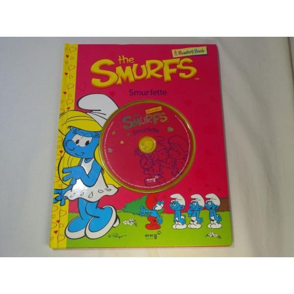 スマーフ（韓国版） ReadingBook1 the SMURFS Smurfette（英語朗読CD